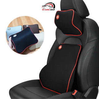 Bộ gối ghế tựa lưng và đầu xe hơi,ô tô chất liệu cao su non cao cấp