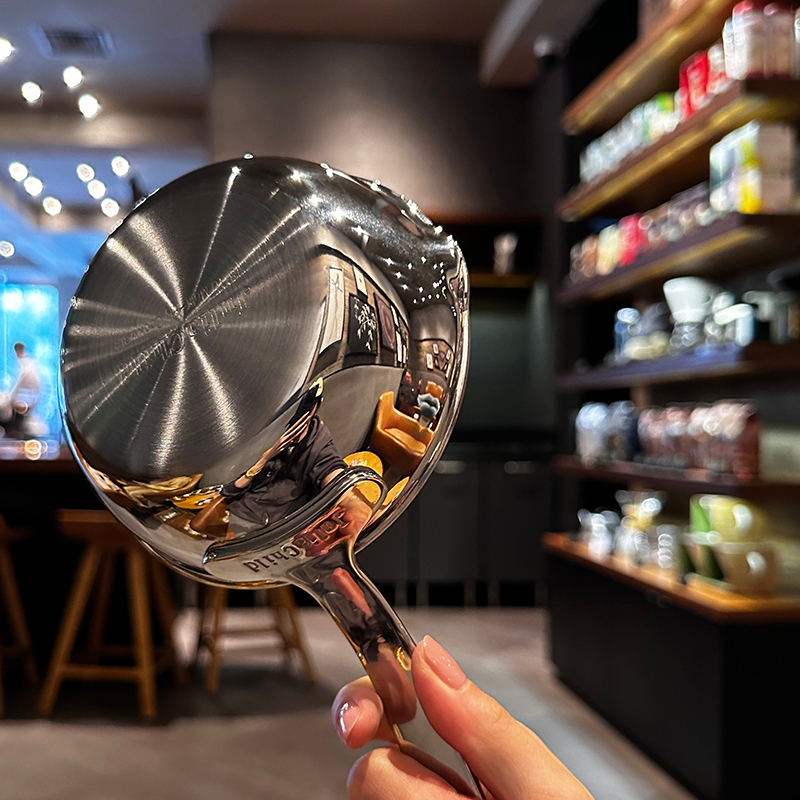 Chảo inox nguyên khối 12cm chống dính tự nhiên inox 304