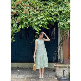 De leah - đầm suông hạ eo - thời trang thiết kế