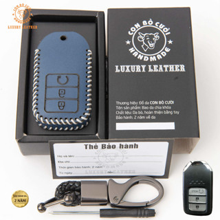  Bao da chìa khoá ô tô Honda BRV 2023-2024- da bò nguyên tấm,bảo hành da 2 năm,khắc tên sdt chủ xe theo yêu cầu nhiều mà 