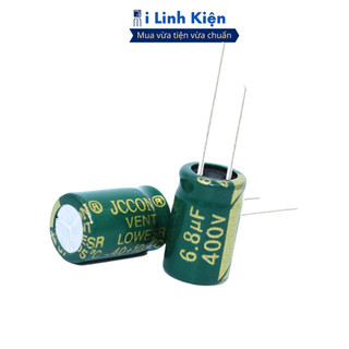 Tụ hóa 400V 6.8uF kích thước 6x15mm tần số cao chính hãng ilinhkien.