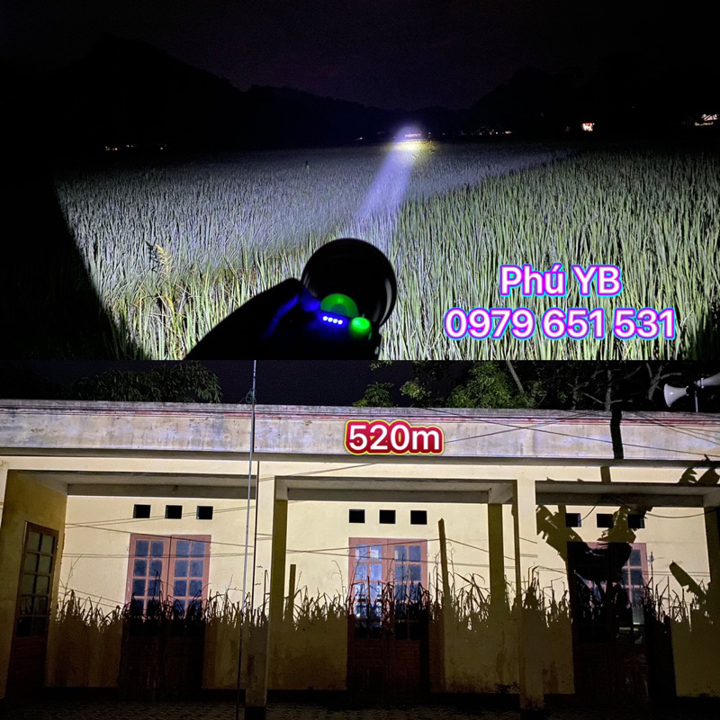 Đèn Đội Đầu XJ9000S Chiếu Xa Ngàn Mét Đa Năng Hơn Nữa