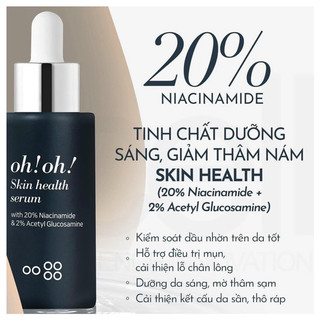 Serum 20% niacinamide oh oh dưỡng trắng giảm thâm nám