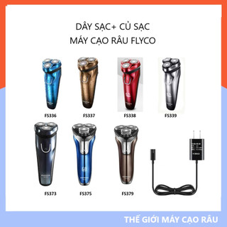 Dây sạc máy cạo râu flyco fs336; fs337,fs338,fs339,fs373,fs375,fs379