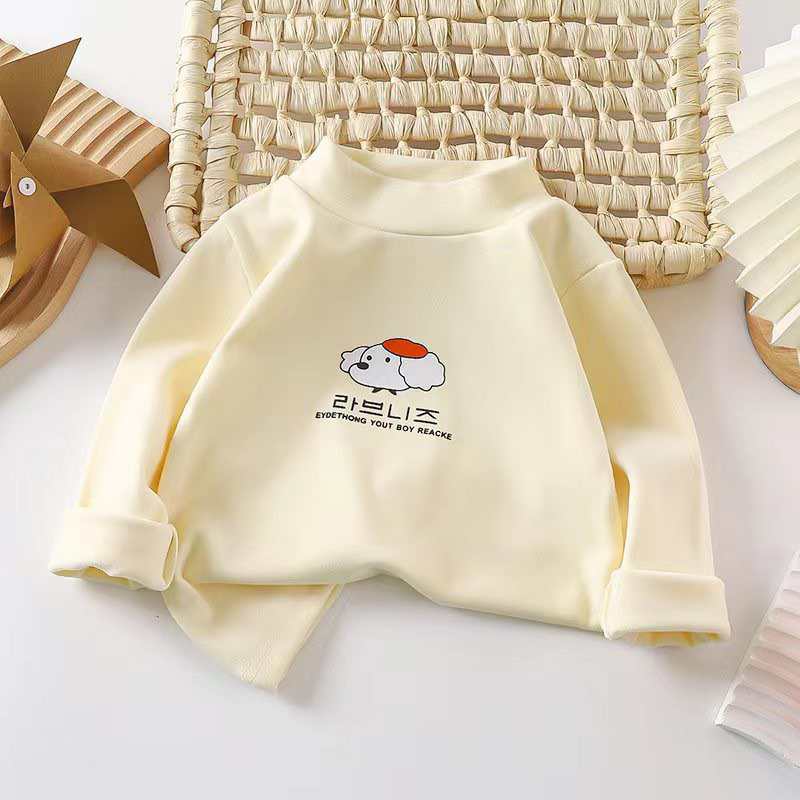ÁO 3P IN HÌNH CHO BÉ CHẤT COTTON NỈ