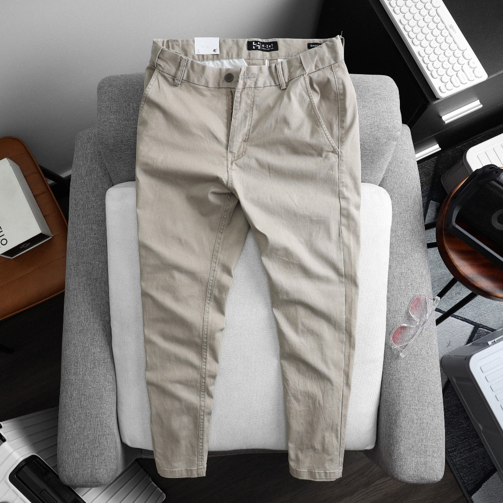 Quần Kaki Nam Lưng Thun Co Giãn Form SMART FIT H-Zet - Quần Dài Kaki Nam