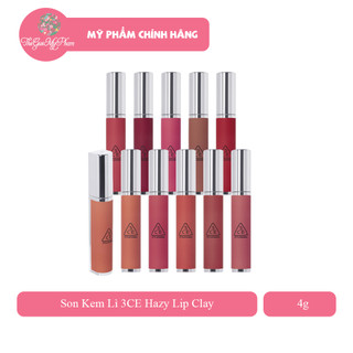 Son kem lì 3ce hazy lip clay 4g