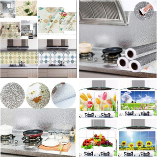 [FREESHIP] MIẾNG DÁN, DECAL HOA VĂN, GIẤY DÁN BẾP NHÔM CÁCH NHIỆT