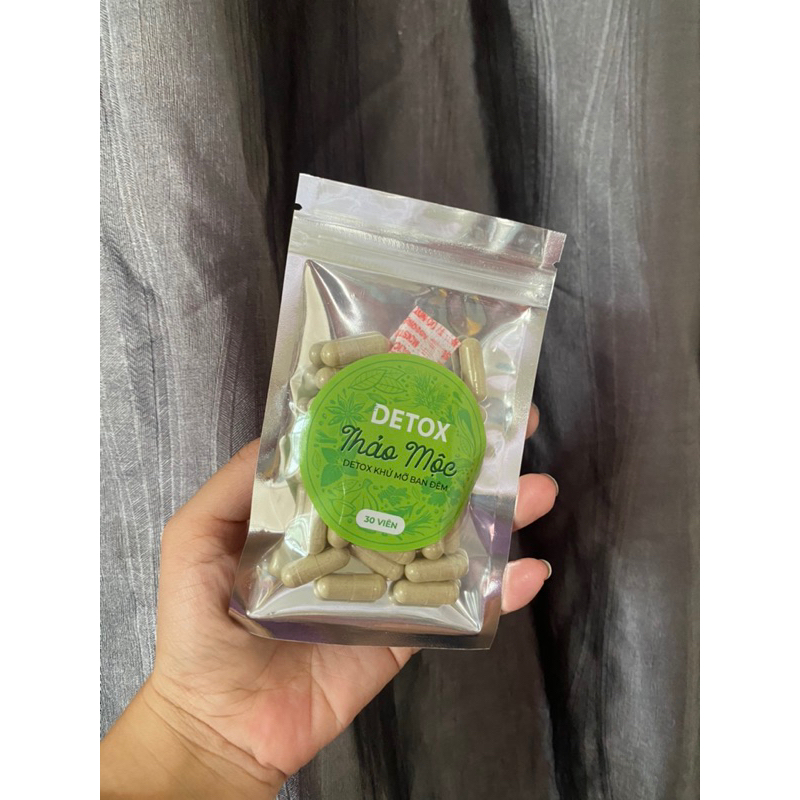 Xổ Mỡ Detox Khử Mỡ Đêm Liệu Trình 30 viên