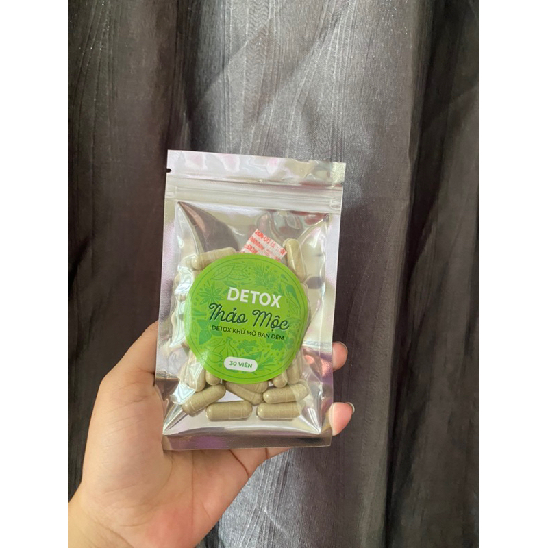 Xổ Mỡ Detox Khử Mỡ Đêm Liệu Trình 30 viên