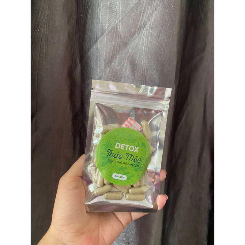 Xổ Mỡ Detox Khử Mỡ Đêm Liệu Trình 30 viên