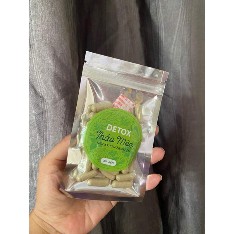 Xổ Mỡ Detox Khử Mỡ Đêm Liệu Trình 30 viên