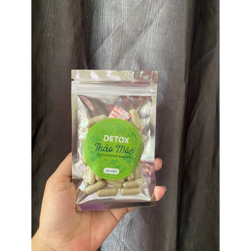 Xổ Mỡ Detox Khử Mỡ Đêm Liệu Trình 30 viên