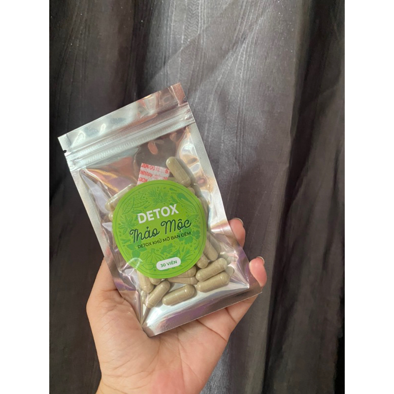 Xổ Mỡ Detox Khử Mỡ Đêm Liệu Trình 30 viên