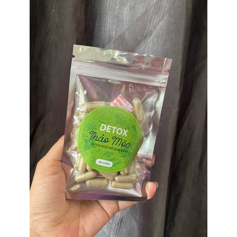 Xổ Mỡ Detox Khử Mỡ Đêm Liệu Trình 30 viên