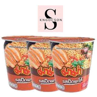Lốc 3 ly - mì ly mama hương vịt tiềm 60g