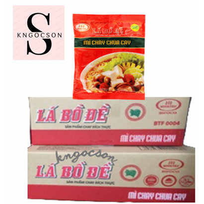 Mì Chay Chua Cay Lá Bồ Đề ( 65gx30/Thùng )