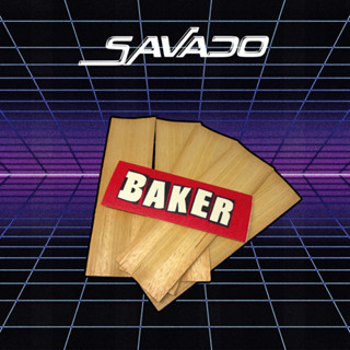 Gỗ làm ván trượt ngón tay thủ công logo BAKER (fingerboard)