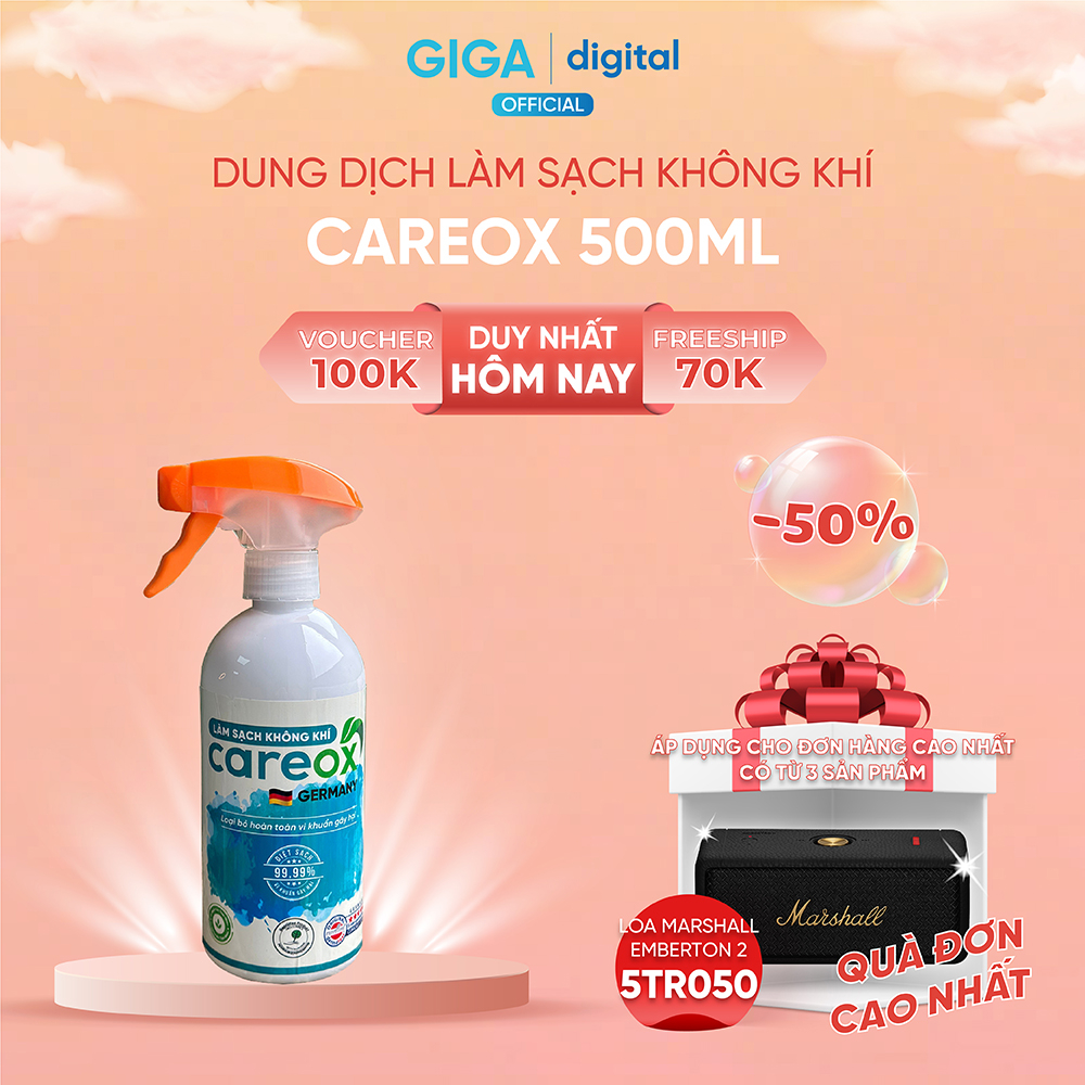 Làm sạch không khí, môi trường Xiaomi Careox 500ml