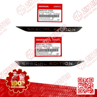 Mác phiên bản đặc biệt, tem chữ special edition ốp hông sườn ab 2020 2021 airblade 150 2020 86657k1fv10za, 86656k1fv10za