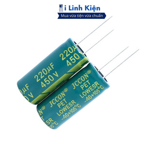 Tụ hóa 450v 3.3uf-150uf tần số cao chính hãng ilinhkien.