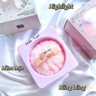 Bông Phấn Bắt Sáng Mack Andy Make Up Ball Cao Cấp
