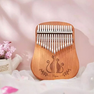 [Mua 1 được 5 ] Đàn kalimba mèo NIPUA gỗ 17 phím cao cấp -TONIC KALIMBA