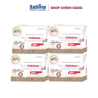 4 Hộp Chela Calcium D3 (Olimp labs) – Canxi cho bà bầu và sau sinh – Hỗ trợ bổ sung Canxi 36,6g