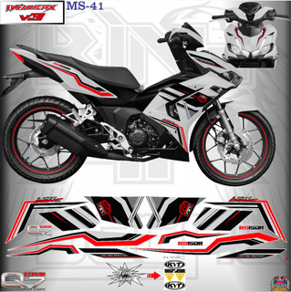 Tem rời winner v3 - ms 41 - in decal 3 lớp - ko bay màu