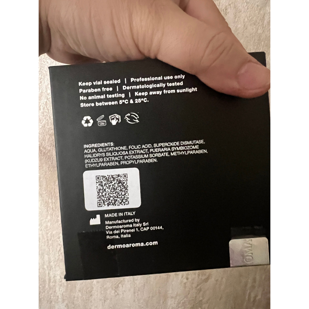 Tinh chất làm trắng da bioxin cocktail aroma