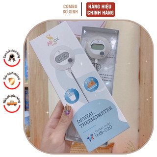 Nhiệt kế đo nhiệt độ sữa, nhiệt độ nước thông minh MOAZ BEBE MB-020 "Nhiệt kế đo sữa cho bé''