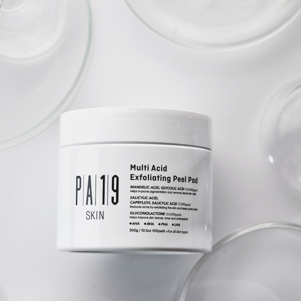 Toner pad PA19 tẩy tế bào chết PA19 Skin Multi Acid Exfoliating Peel Pad