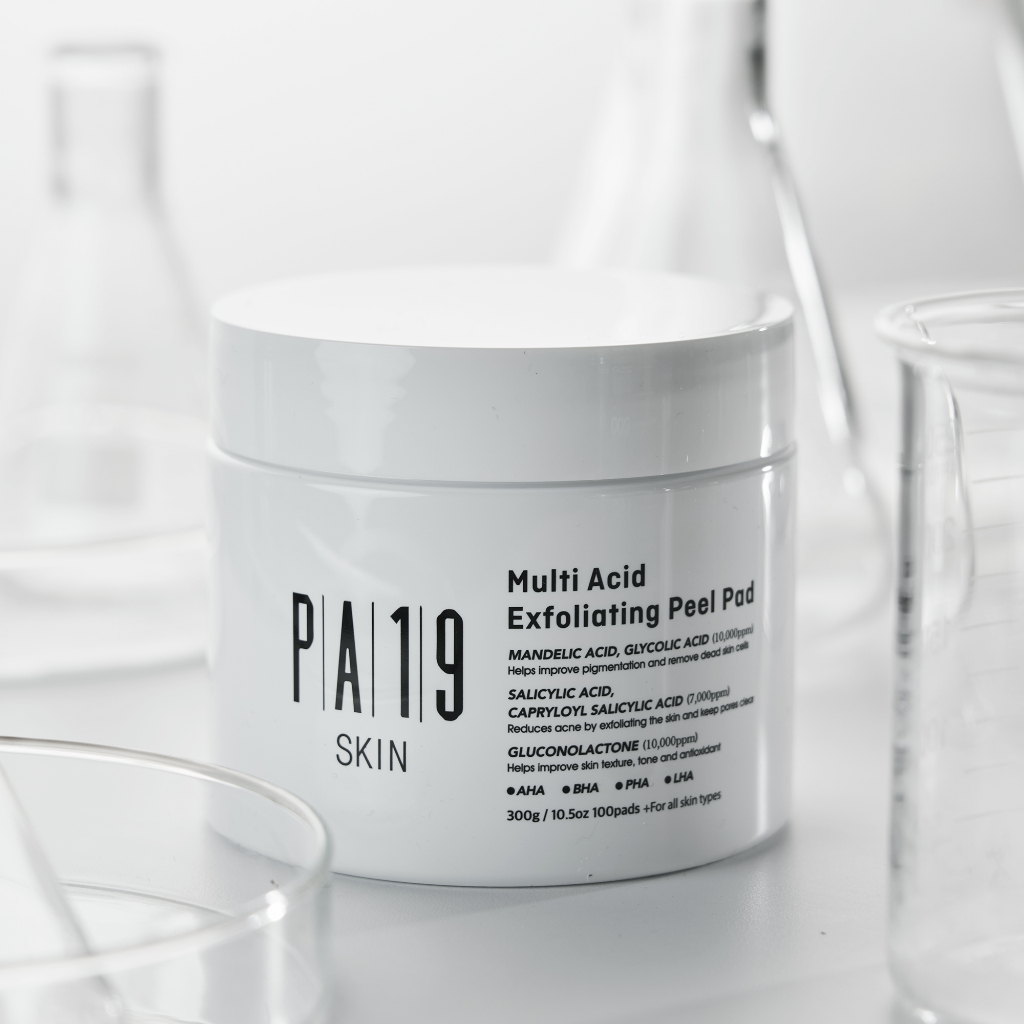 Toner pad PA19 tẩy tế bào chết PA19 Skin Multi Acid Exfoliating Peel Pad