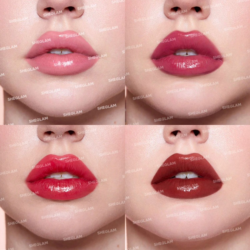 Son bóng thuần chay Sheglam dạng tuýp có đầu mút sẵn màu cat nap