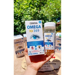 OMEGA 369 Cenova Viên Uống Bổ Mắt,Bổ Não