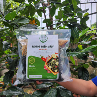 Rong Biển sấy tỏi tẩm gia vị ăn liền ROBIS size lớn 500gr hút chân không