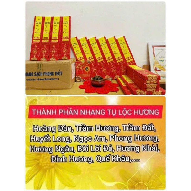 Nhang sạch phong thủy Alofa - Tụ Lộc Hương