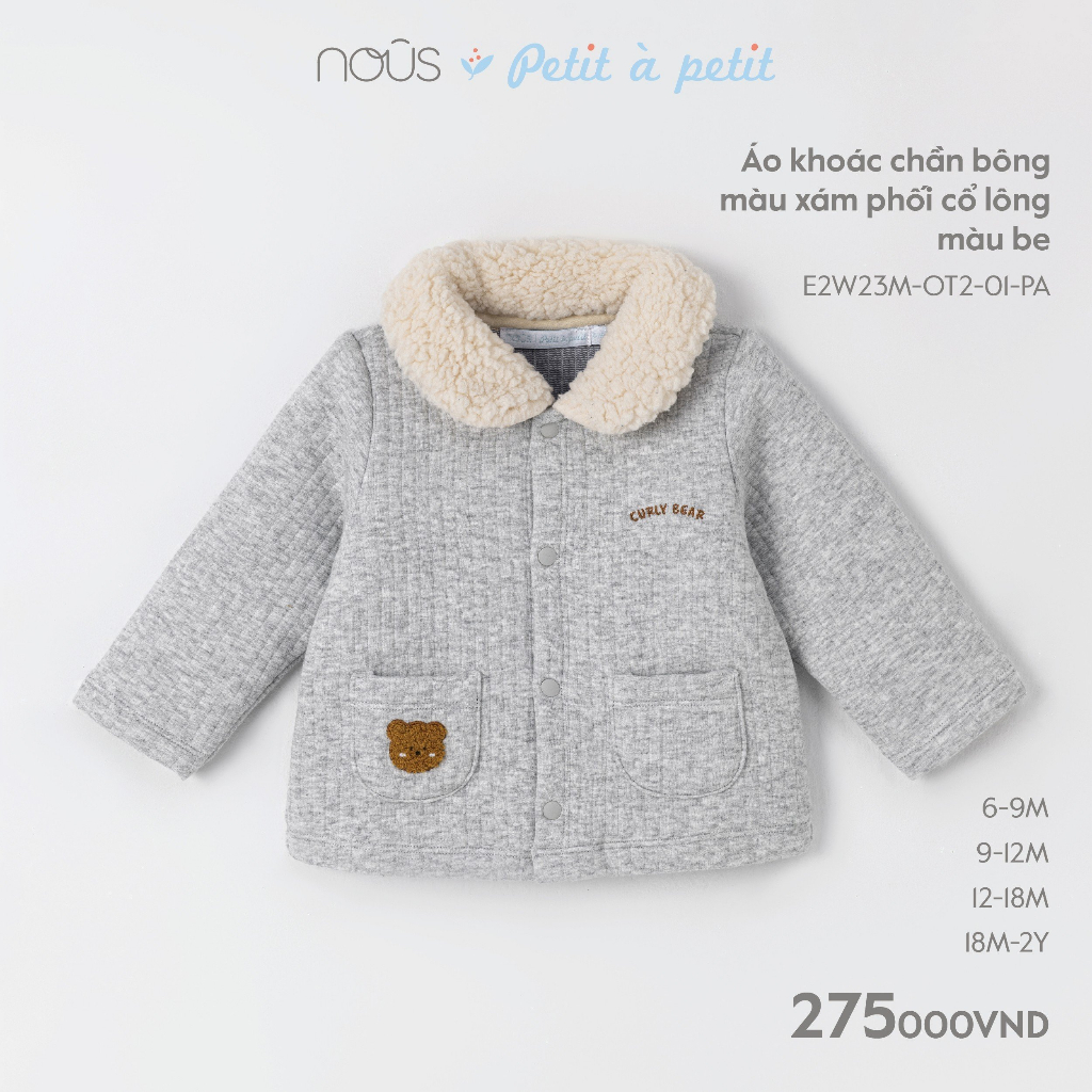 Áo khoác Nous cho bé