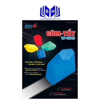 Gôm tẩy sáp màu xóa chì điểm 10 tp-e019