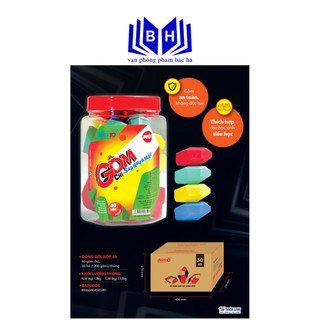 Gôm tẩy sáp màu xóa chì Điểm 10 TP-E019 ( 1 cục / túi )