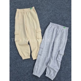 Quần nỉ bông Jogger túi 2 bên Max