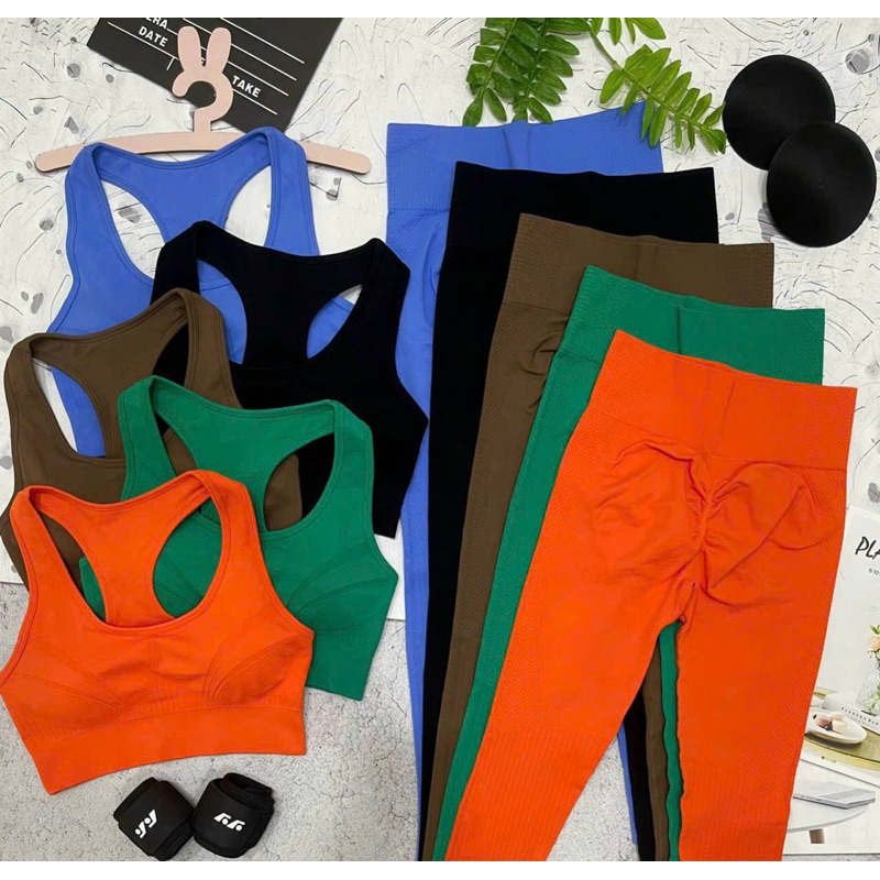 Set dài dệt nữ Mitao 3 lỗ 202 gym,thể thao,yoga