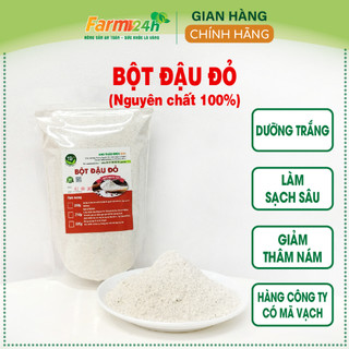 Bột Đậu Đỏ Nguyên Chất dùng đắp mặt nạ ngăn ngừa mụn, dưỡng da trắng mịn 100g