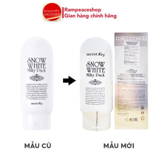 Kem tắm trắng Secret Key Snow White Milky Pack 200g