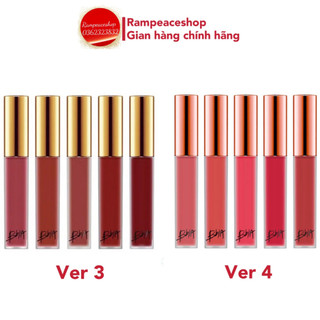 Son kem lì bbia last velvet lip tint version 3+4