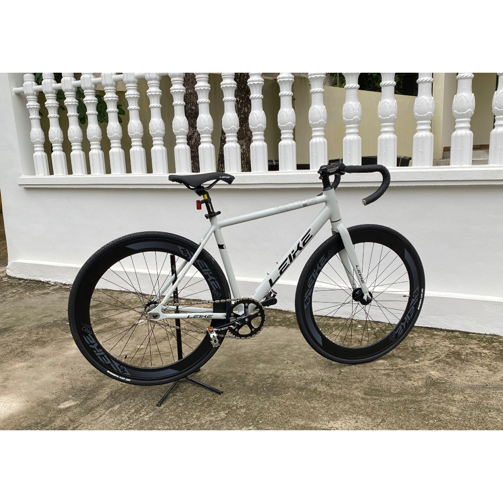 Xe Fixed Gear Leike Khung Nhôm Tặng 4 Món Phụ Kiện