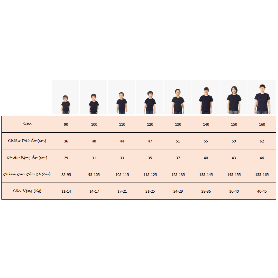 Áo Thun Trẻ Em Cotton 100% Cao Cấp
