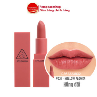 Son thỏi lì 3CE Mood Recipe Matte Lip Color #221 Mellow Flower