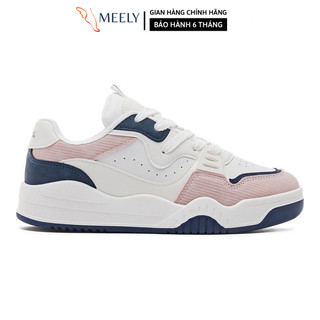 Giày Sneaker Nữ Đế Bằng MEELY Phối Màu Trẻ Trung, Cá Tính, Năng Động - N94