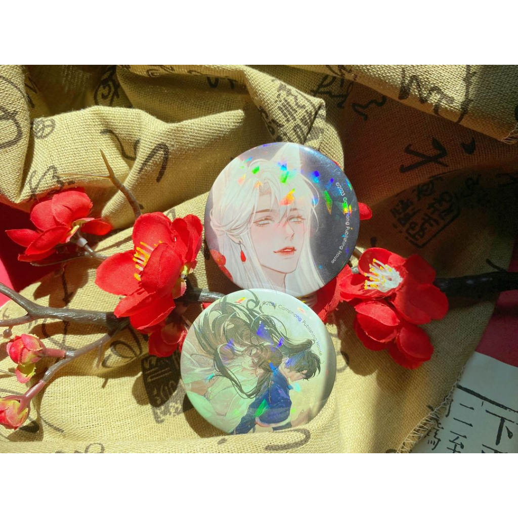 🌟 Phụ kiện huy hiệu, postcard TTT 4 | Bookstore KyoPyo